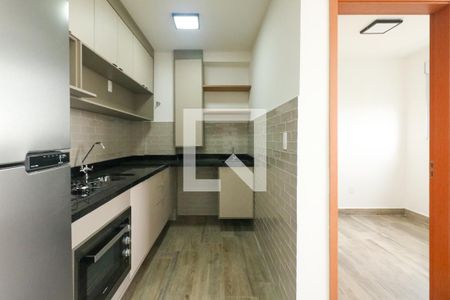 Cozinha e Área de Serviço de apartamento para alugar com 2 quartos, 34m² em Vila Palmares, São Caetano do Sul