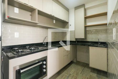 Cozinha e Área de Serviço de apartamento para alugar com 2 quartos, 34m² em Vila Palmares, São Caetano do Sul