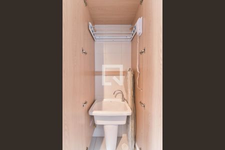 Sala - Cozinha Integrada de apartamento à venda com 1 quarto, 26m² em Campo Belo, São Paulo