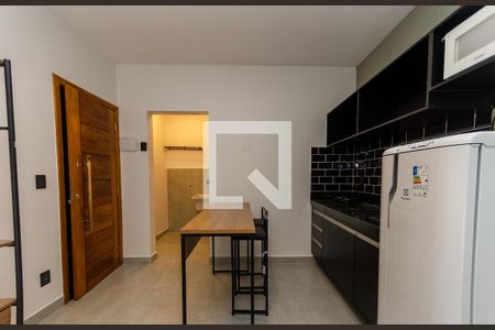 Cozinha de kitnet/studio para alugar com 1 quarto, 23m² em Itaberaba, São Paulo