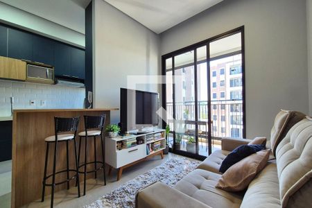 Sala de apartamento para alugar com 2 quartos, 67m² em Swiss Park, Campinas