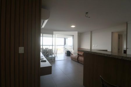 Sala de apartamento para alugar com 3 quartos, 100m² em Enseada, Guarujá