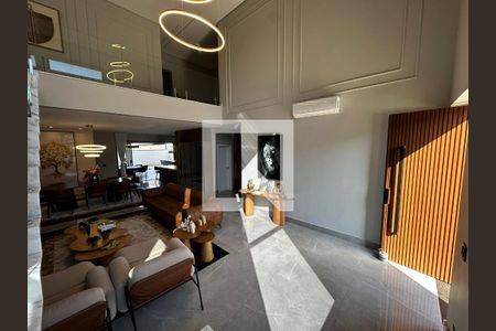 Sala de casa de condomínio para alugar com 3 quartos, 420m² em Loteamento Residencial Arborais, Campinas
