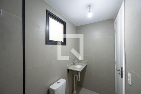 Banheiro Social de kitnet/studio à venda com 1 quarto, 24m² em Vila da Saúde, São Paulo