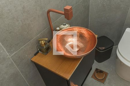 Lavabo de apartamento para alugar com 1 quarto, 41m² em Brooklin Novo, São Paulo