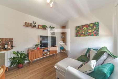 Sala de apartamento para alugar com 1 quarto, 41m² em Brooklin Novo, São Paulo