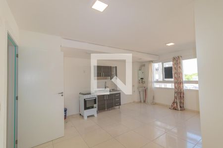 Sala/Cozinha de apartamento à venda com 2 quartos, 54m² em Fátima, Canoas