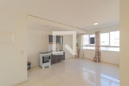 Sala/Cozinha de apartamento à venda com 2 quartos, 54m² em Fátima, Canoas