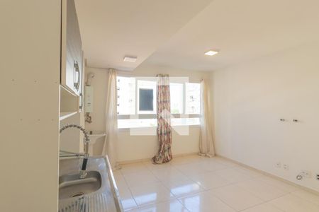Sala/Cozinha de apartamento à venda com 2 quartos, 54m² em Fátima, Canoas