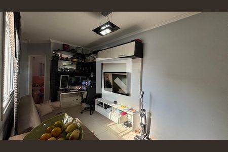 Sala de apartamento à venda com 2 quartos, 96m² em Jardim Santo André, Santo André