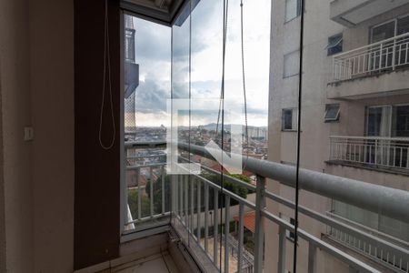 Varanda da Sala de apartamento para alugar com 2 quartos, 49m² em Vila Amalia (zona Norte), São Paulo