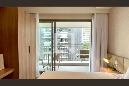 Varanda de kitnet/studio à venda com 1 quarto, 27m² em Cerqueira César, São Paulo