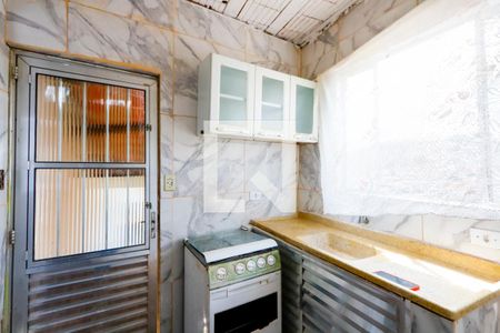 Cozinha de apartamento para alugar com 1 quarto, 40m² em Jardim Cerqueira Leite, Mauá