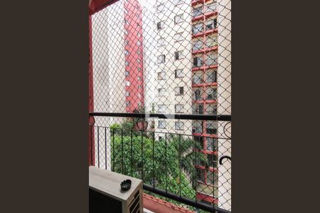 Varanda da Sala de apartamento à venda com 2 quartos, 48m² em Vila Carmosina, São Paulo