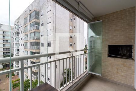Varanda Sala de apartamento à venda com 2 quartos, 61m² em Vila Isa, São Paulo
