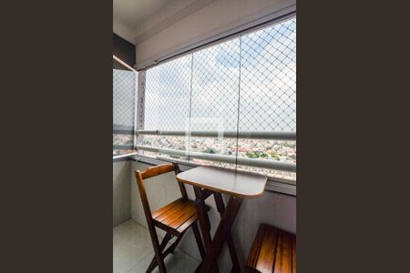 Varanda da Sala de apartamento à venda com 2 quartos, 55m² em Vila Luzita, Santo André