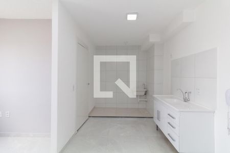 Sala/Cozinha de apartamento à venda com 1 quarto, 35m² em Vila Norma, São Paulo