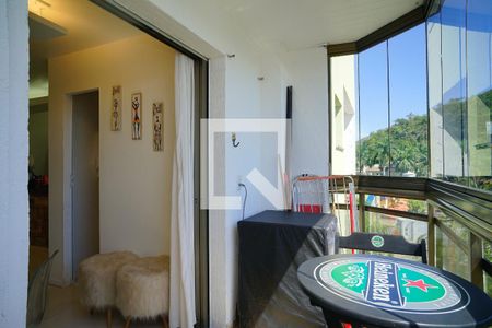 Varanda da Sala de apartamento à venda com 1 quarto, 65m² em Itaipu, Niterói