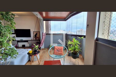 Varanda de apartamento à venda com 2 quartos, 132m² em Vila Caminho do Mar, São Bernardo do Campo