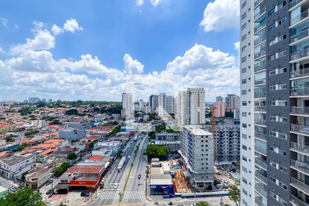 Vista Varanda Sala/Cozinha de apartamento para alugar com 2 quartos, 65m² em Vila Santa Catarina, São Paulo