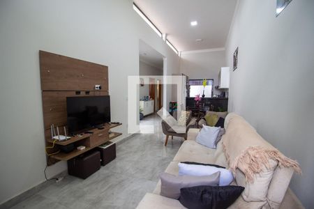 Sala de casa de condomínio para alugar com 3 quartos, 160m² em Parque São Bento, Sorocaba