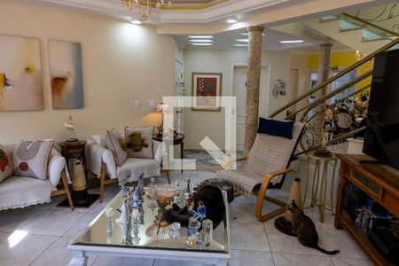 Sala de casa de condomínio para alugar com 5 quartos, 454m² em Jardim Astro, Sorocaba