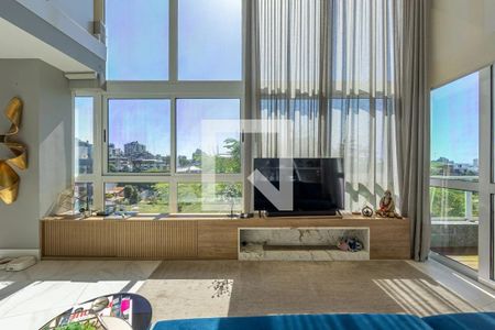 Sala de apartamento para alugar com 1 quarto, 94m² em Auxiliadora, Porto Alegre