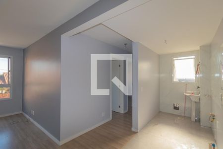 Sala/Cozinha de apartamento para alugar com 2 quartos, 49m² em Estância Velha, Canoas