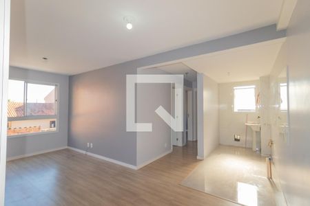 Sala/Cozinha de apartamento para alugar com 2 quartos, 49m² em Estância Velha, Canoas