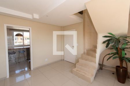 Sala de apartamento à venda com 3 quartos, 168m² em Água Branca, Contagem