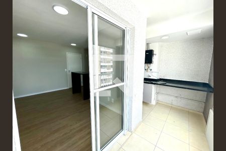 Varanda da Sala de apartamento para alugar com 2 quartos, 55m² em Vila das Bandeiras, Guarulhos