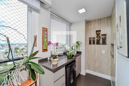 Área da Churrasqueira de apartamento à venda com 3 quartos, 122m² em Jardim Europa, Porto Alegre