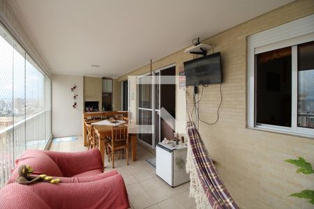 Varanda Gourmet de apartamento à venda com 4 quartos, 142m² em Santa Maria, São Caetano do Sul