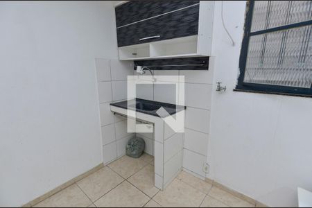 Cozinha e Área de Serviço de kitnet/studio para alugar com 1 quarto, 20m² em Riachuelo, Rio de Janeiro