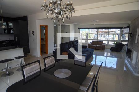 Sala de casa de condomínio para alugar com 3 quartos, 181m² em Mário Quintana, Viamão