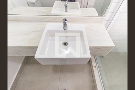 Banheiro da Suíte de apartamento para alugar com 1 quarto, 70m² em Vila Regente Feijó, São Paulo