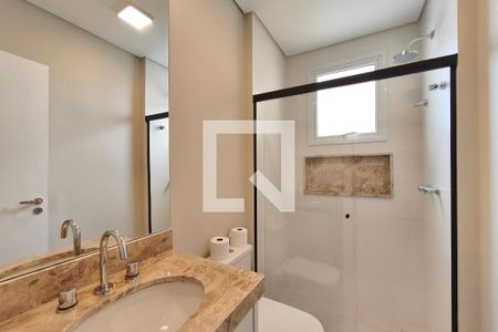 Banheiro Suíte de apartamento à venda com 3 quartos, 91m² em Swiss Park, Campinas