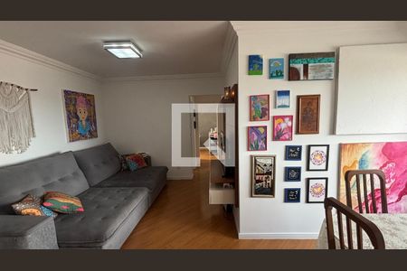 Sala - Sala de Jantar de apartamento à venda com 3 quartos, 75m² em Vila Apiai, Santo André