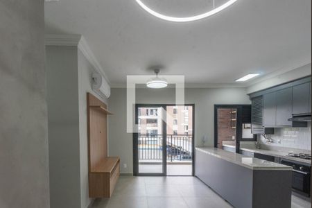 Sala de apartamento para alugar com 3 quartos, 77m² em Swiss Park, Campinas