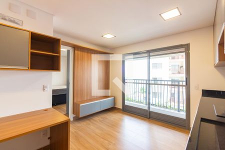 Sala e Cozinha de apartamento para alugar com 1 quarto, 38m² em Centro, Osasco