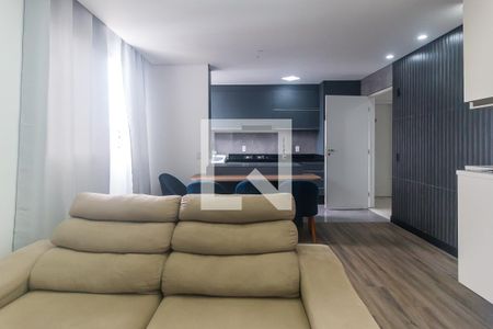 Sala de apartamento para alugar com 1 quarto, 47m² em Vila Monteiro, Poá