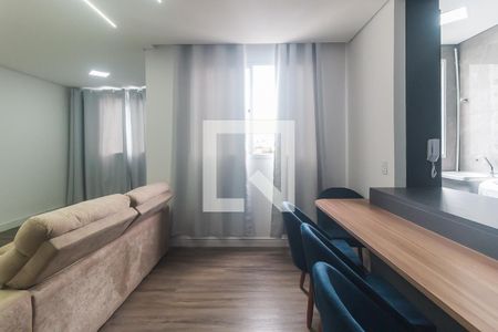 Sala de apartamento para alugar com 1 quarto, 47m² em Vila Monteiro, Poá