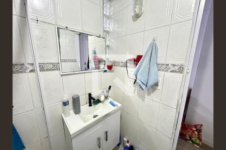 Banheiro de kitnet/studio à venda com 1 quarto, 24m² em Centro, Guarulhos