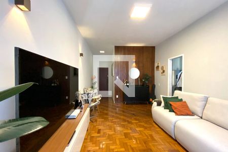 Sala de apartamento à venda com 3 quartos, 90m² em Serra, Belo Horizonte
