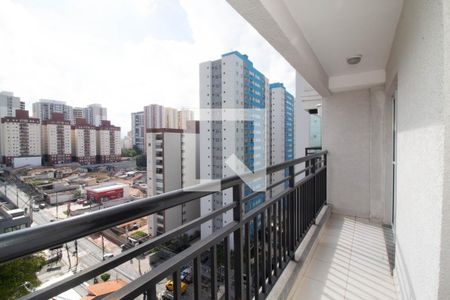 Varanda da Sala de apartamento à venda com 2 quartos, 63m² em Jardim Flor da Montanha, Guarulhos