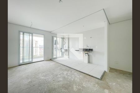 Sala e Cozinha de apartamento à venda com 3 quartos, 65m² em Rochdale, Osasco
