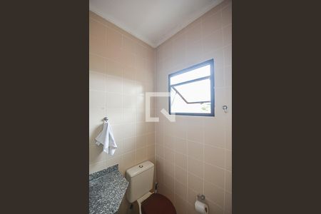 Banheiro da Suíte de casa de condomínio à venda com 3 quartos, 126m² em Demarchi, São Bernardo do Campo