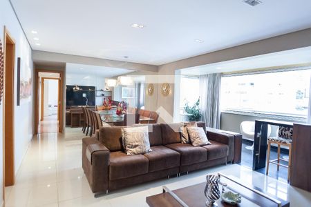 sala de apartamento para alugar com 4 quartos, 140m² em Vila da Serra, Nova Lima