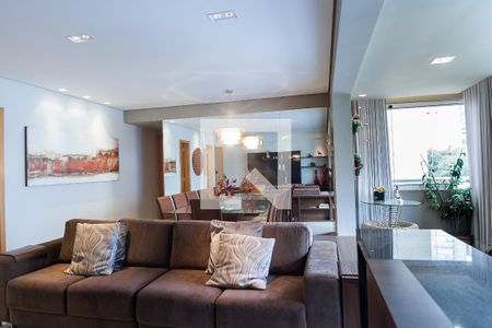 sala de apartamento para alugar com 4 quartos, 140m² em Vila da Serra, Nova Lima