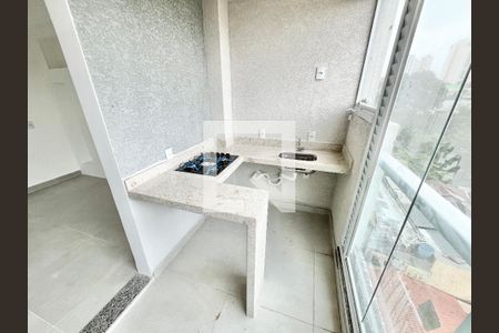 Varanda gourmet de apartamento à venda com 1 quarto, 33m² em Santana, São Paulo